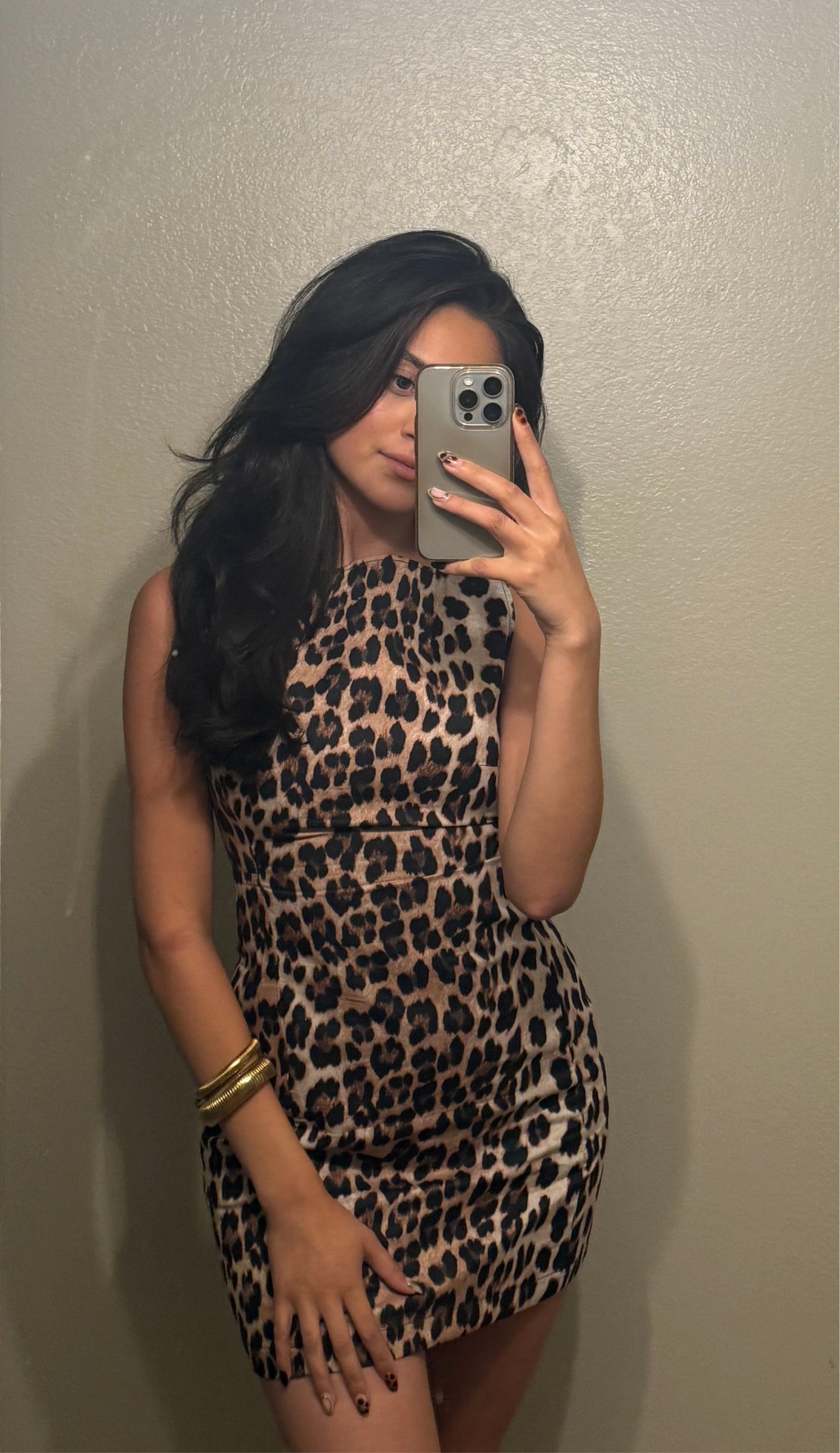 Mini Leopard Dress