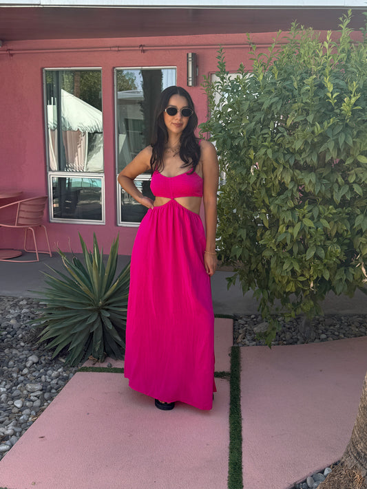 Flora Cutout Maxi