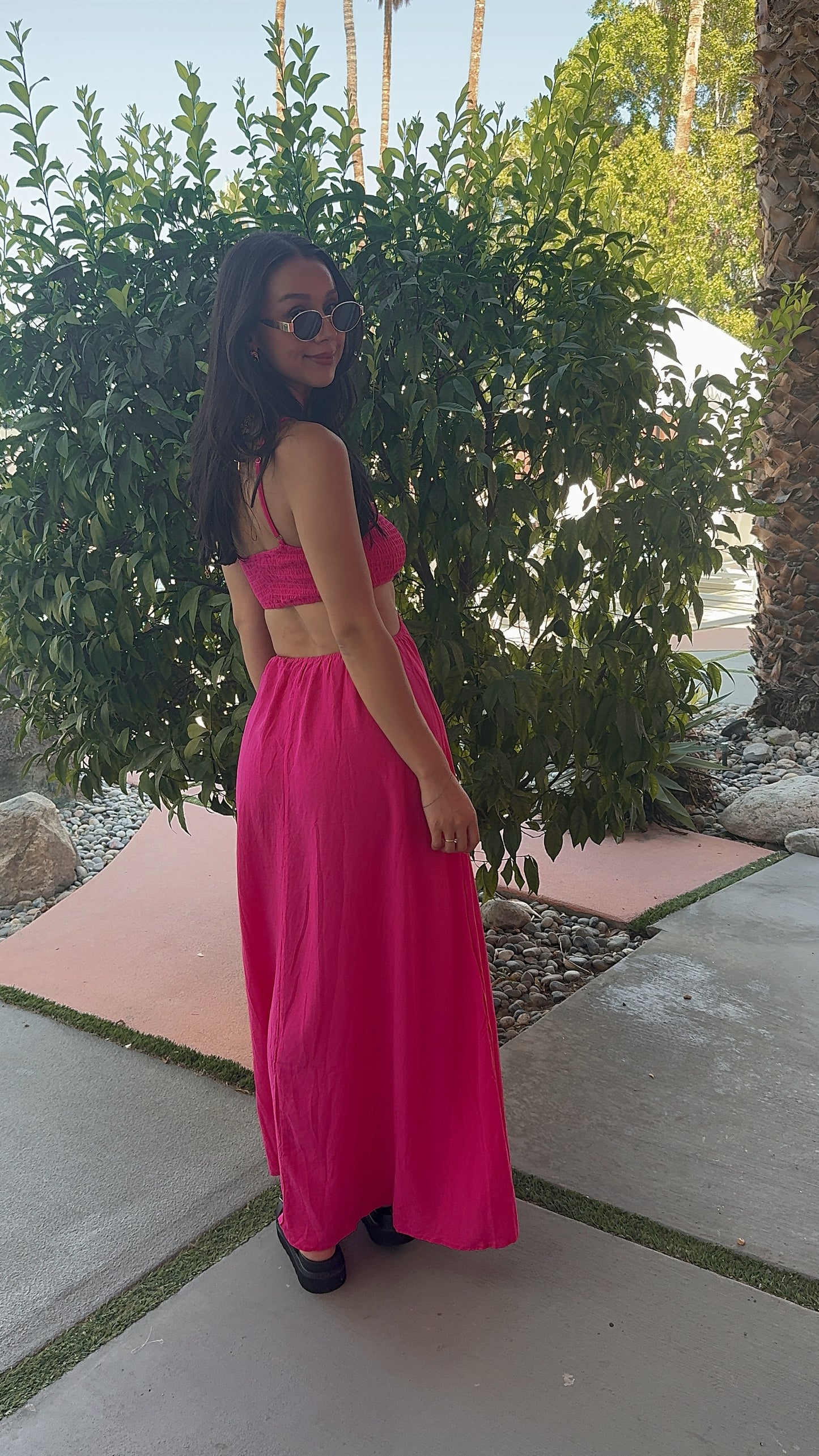 Flora Cutout Maxi