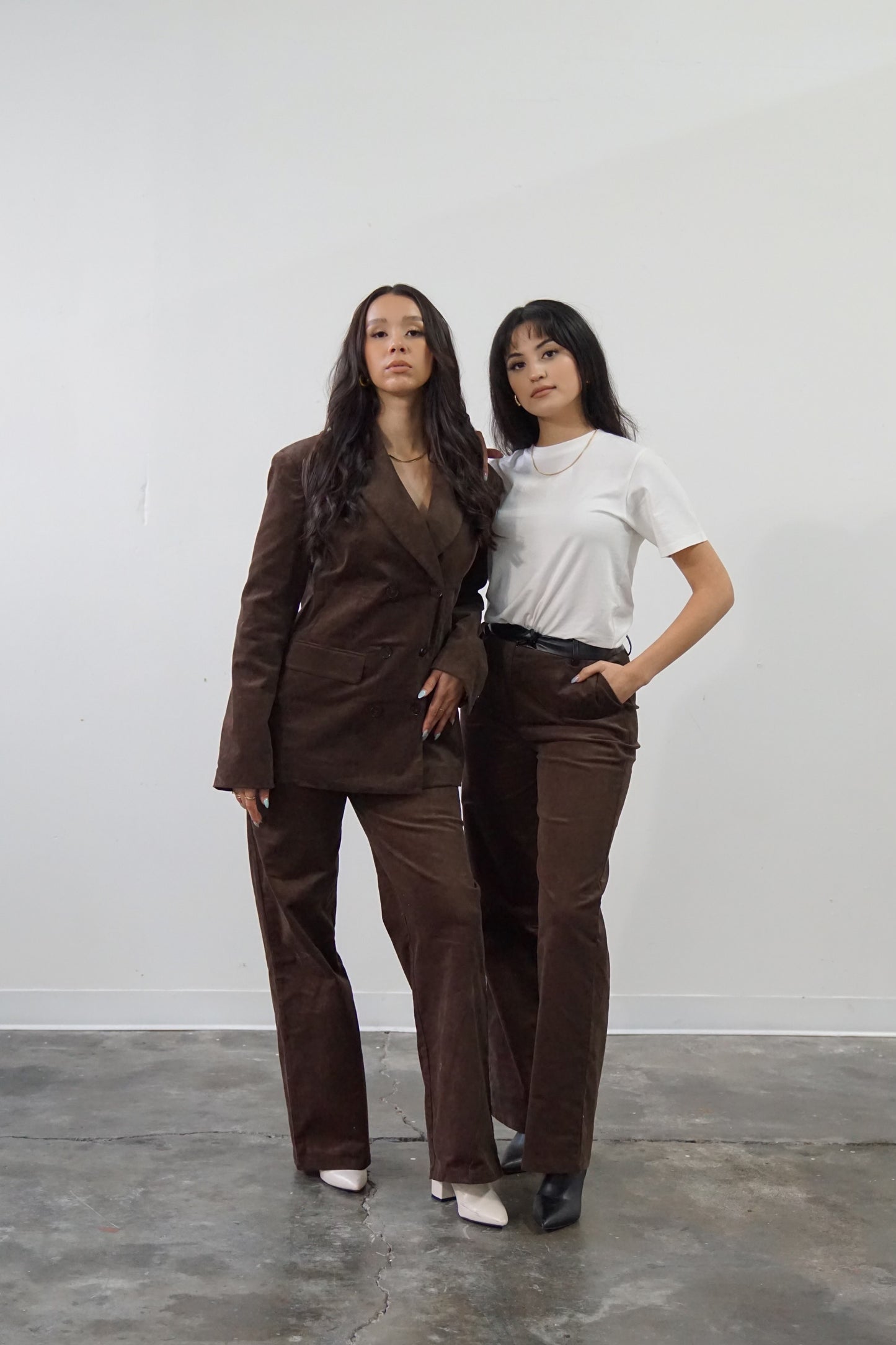 Corduroy Contrast Pants