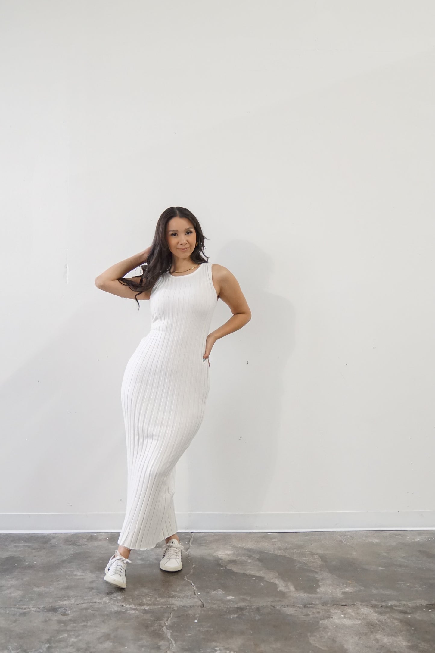 Angelic Aura Knit Dress